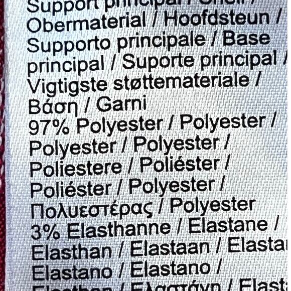 Lacoste Sport Men's Red Striped 3-Button Polo Vacation Pullover - Size XL - Picture 4 of 7